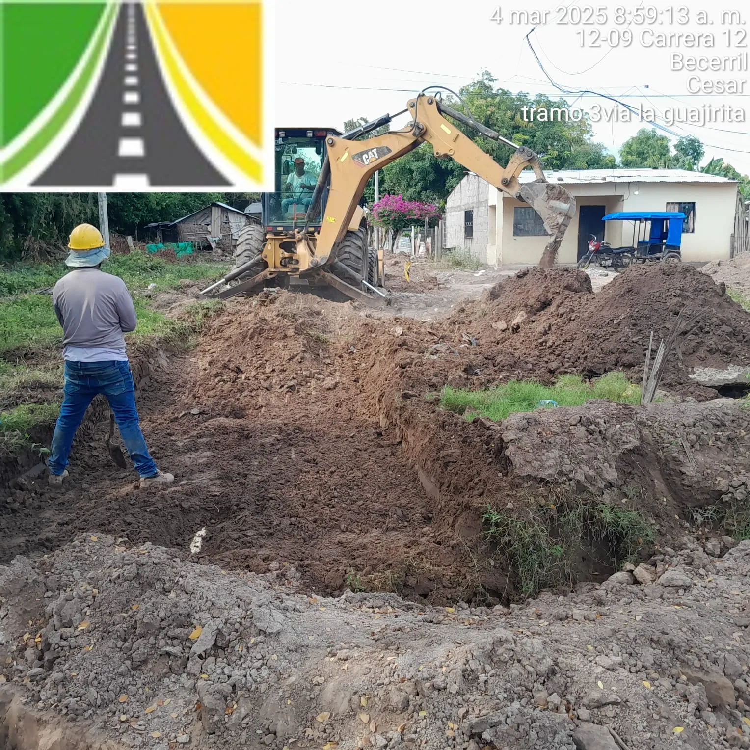 construcción de pavimento rígido y obras complementarias en los barrios 11 de abril, alto prado y villaluz en el municipio de becerril departamento del cesar.